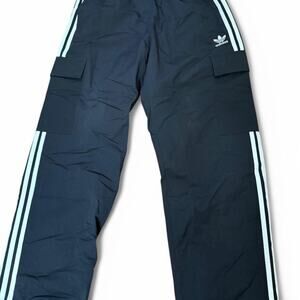 Black adidas tracks sweatpants